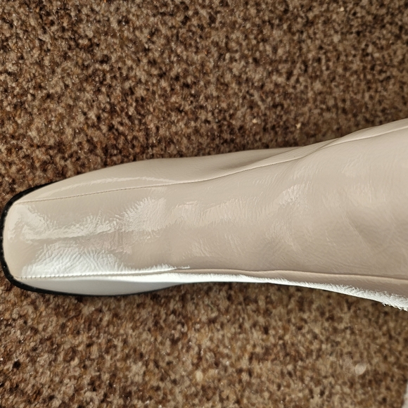 Princess Polly White Ankle Boots - Picture 5 of 5